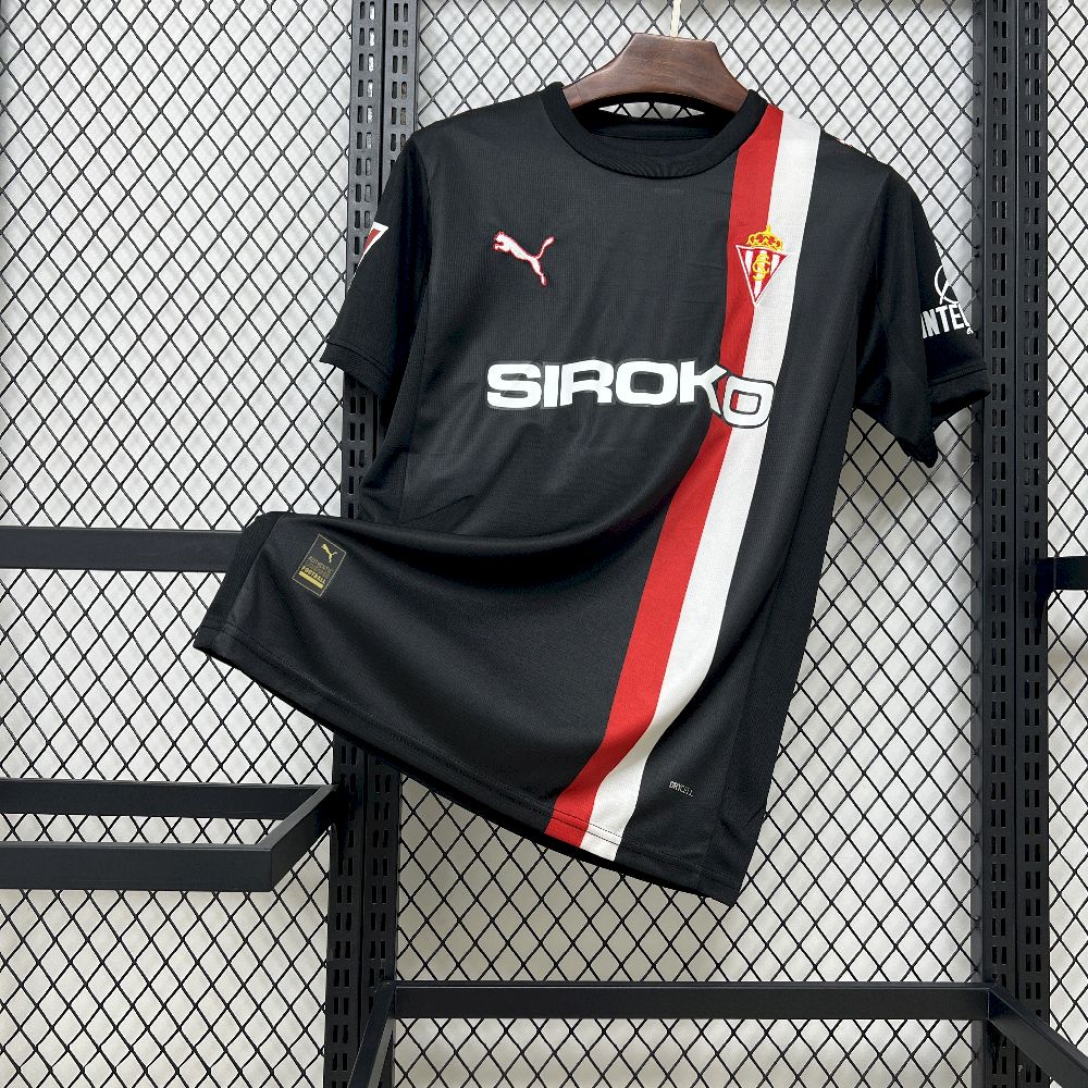 2025/2026 Sporting de Gijon Away Football Shirt 1:1 Thai Quality