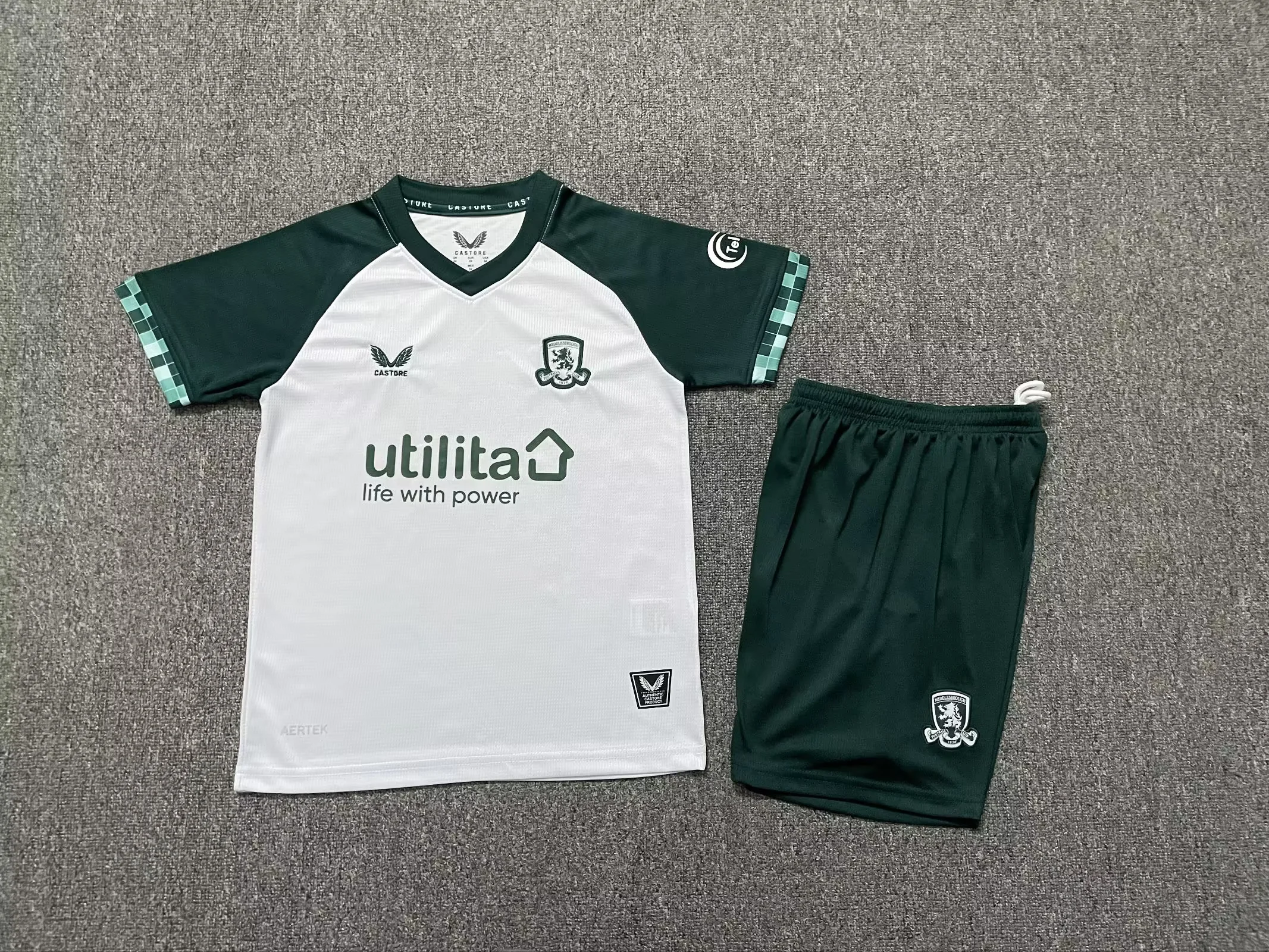 2025/2026 Middlesbrough Third Away Football Shirt Kids Size 1:1 Thai Quality