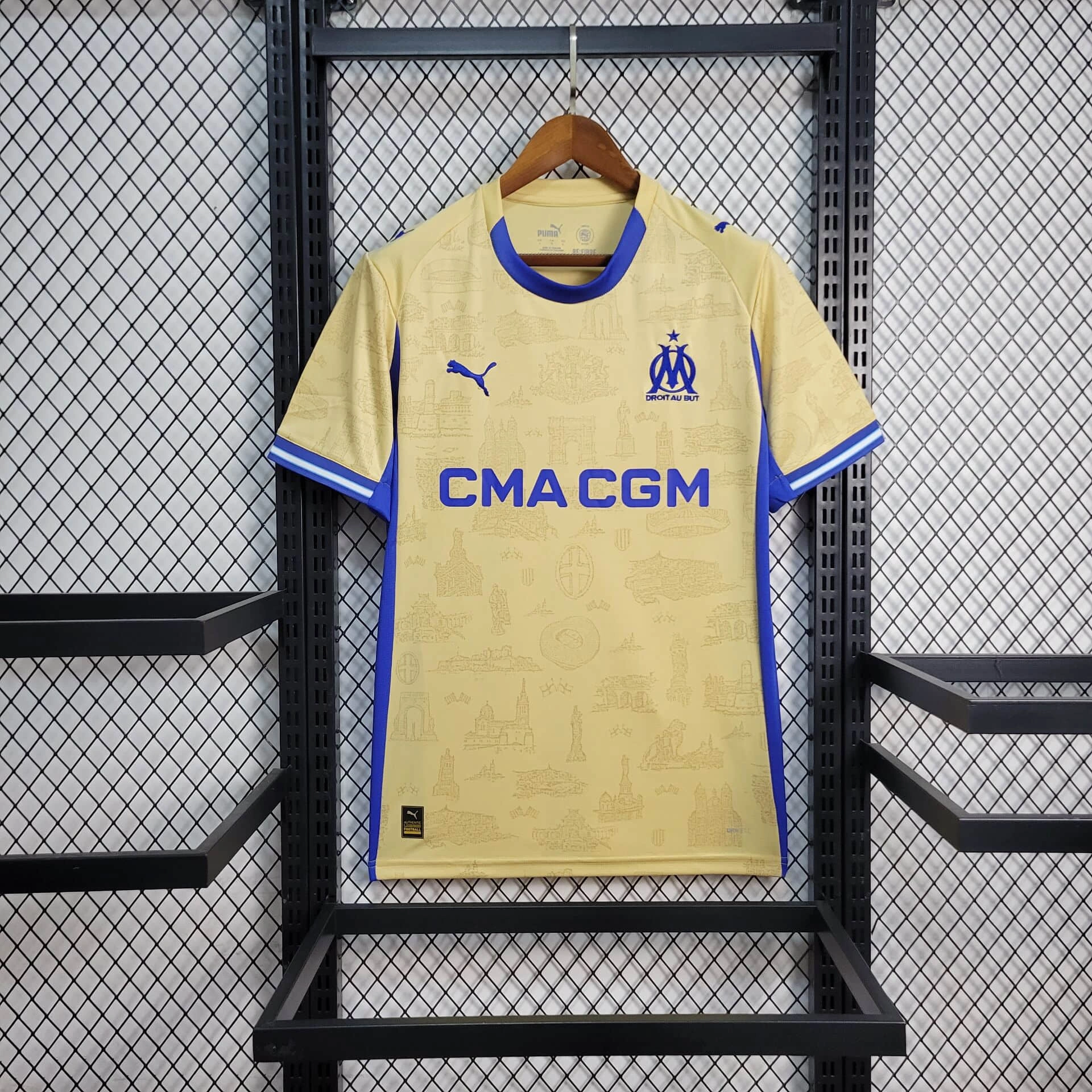 2025/2026 Olympique Marseille Fourth Away Football Shirt 1:1 Thai Quality