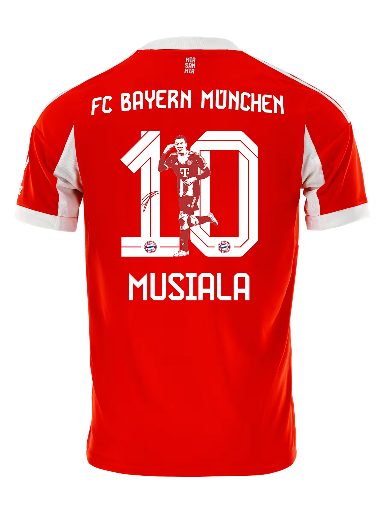 (S-4XL) 25/26 Musiala Special Jersey Bayern Allianz Home Kit 1:1 Thai Quality