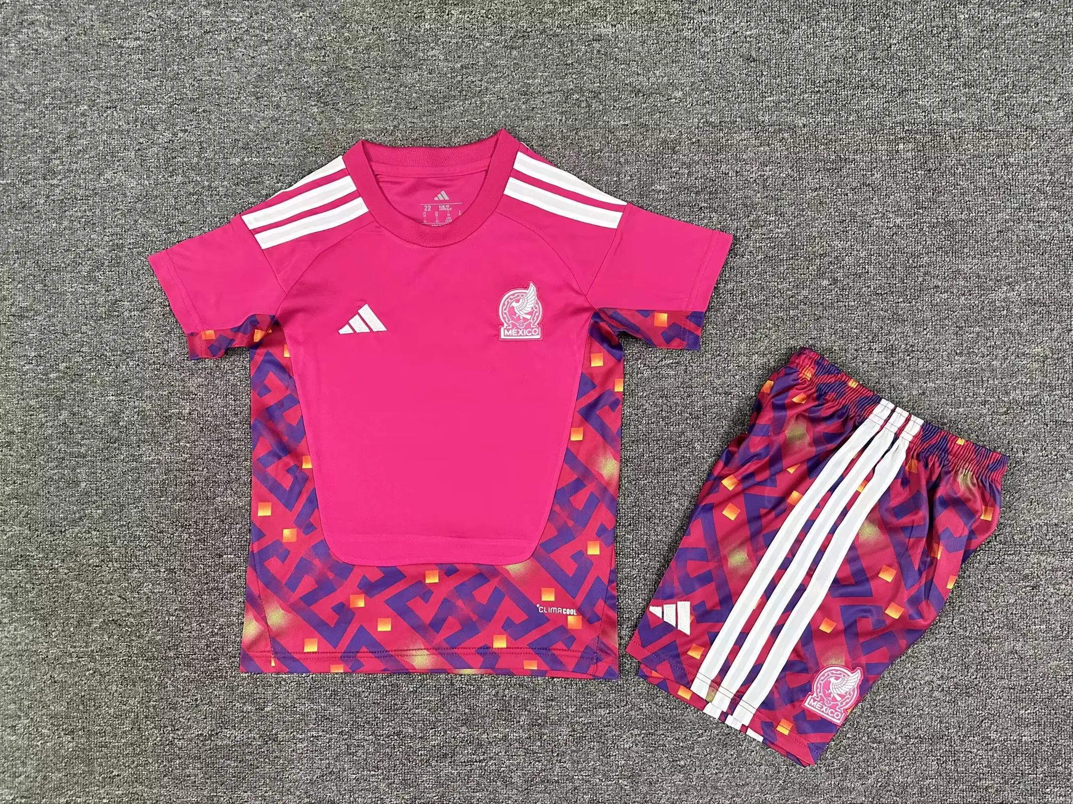 2026 Mexico Goalkeeper Football Shirt Kids Size 1:1 Thai Quality