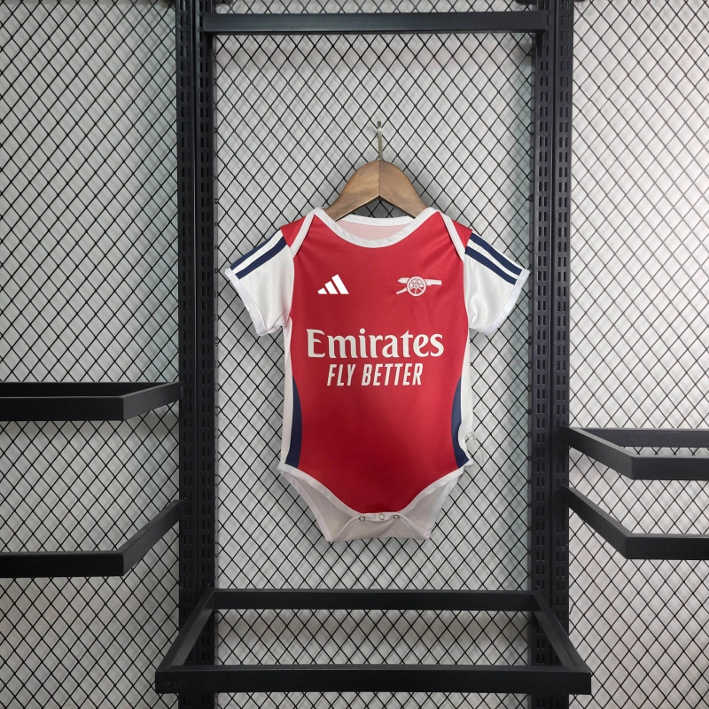 2025/2026 Arsenal Home Football Shirt Baby Size 1:1 Thai Quality