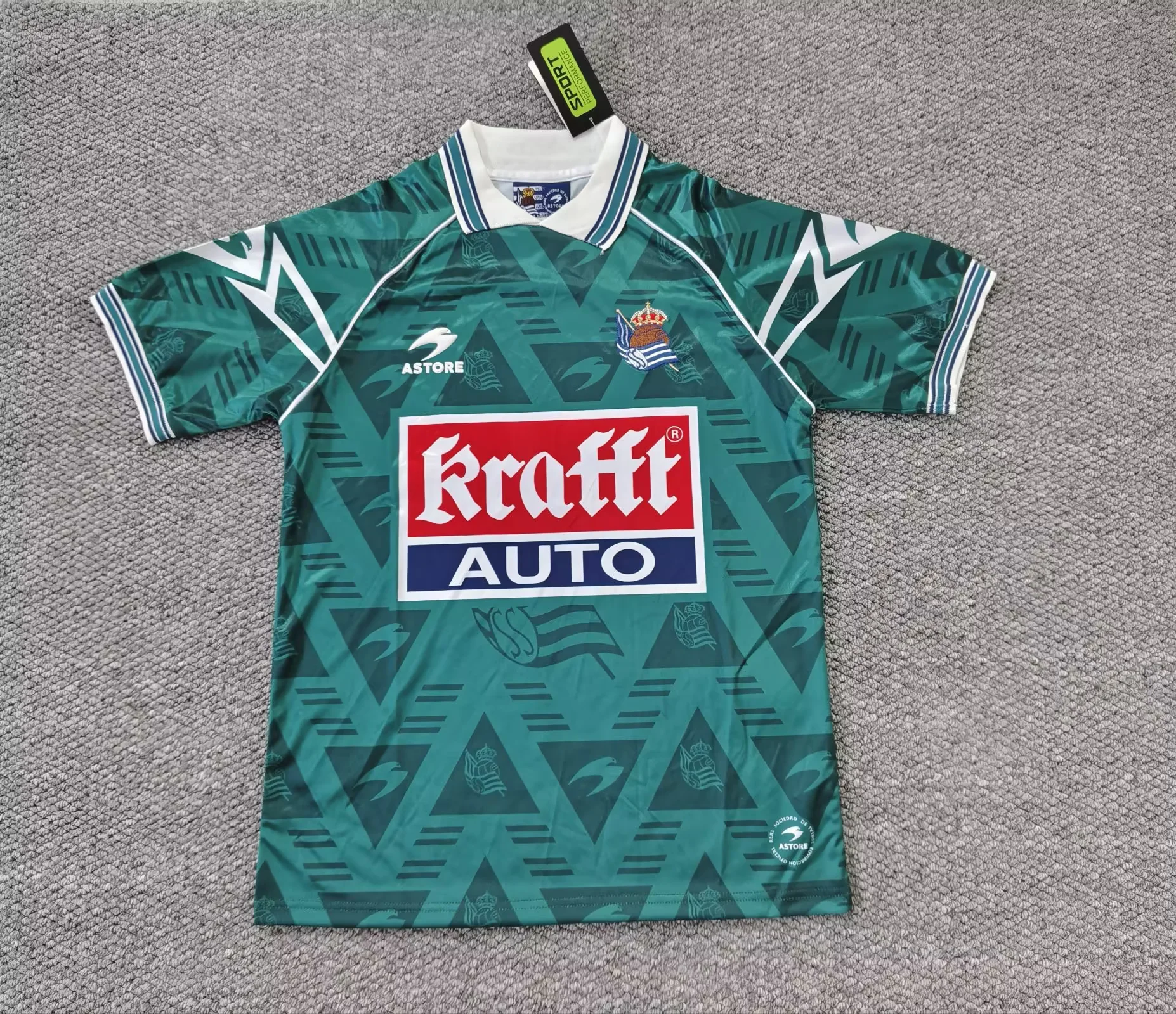 1995/1996 Retro Real Sociedad Away Football Shirt 1:1 Thai Quality