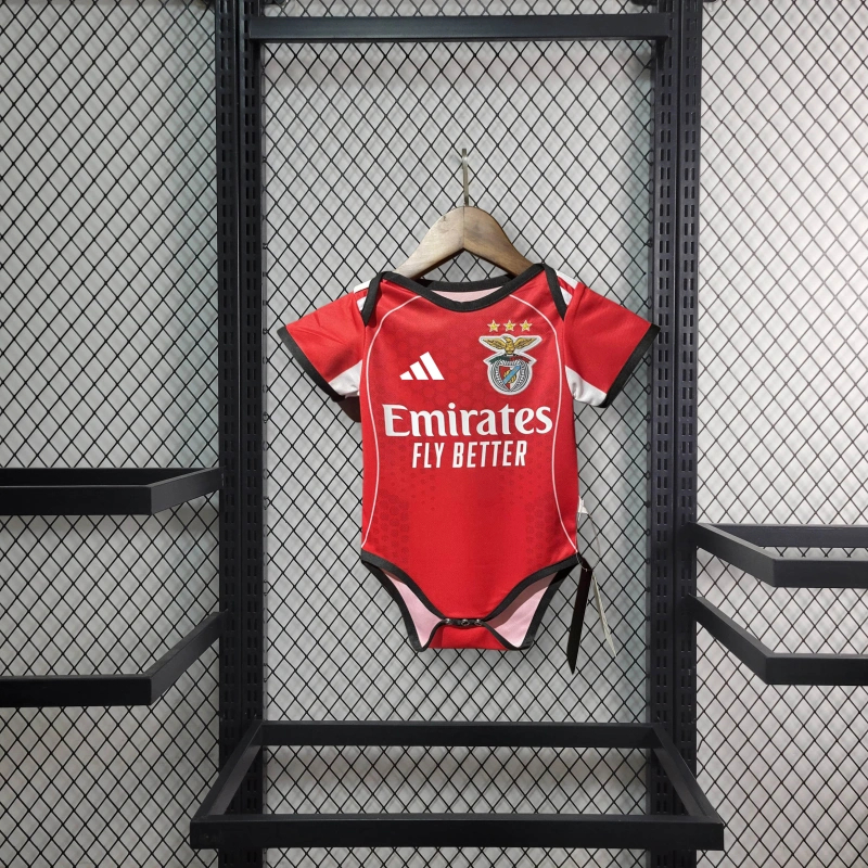 2025/2026 Benfica Home Football Shirt Baby Size 1:1 Thai Quality
