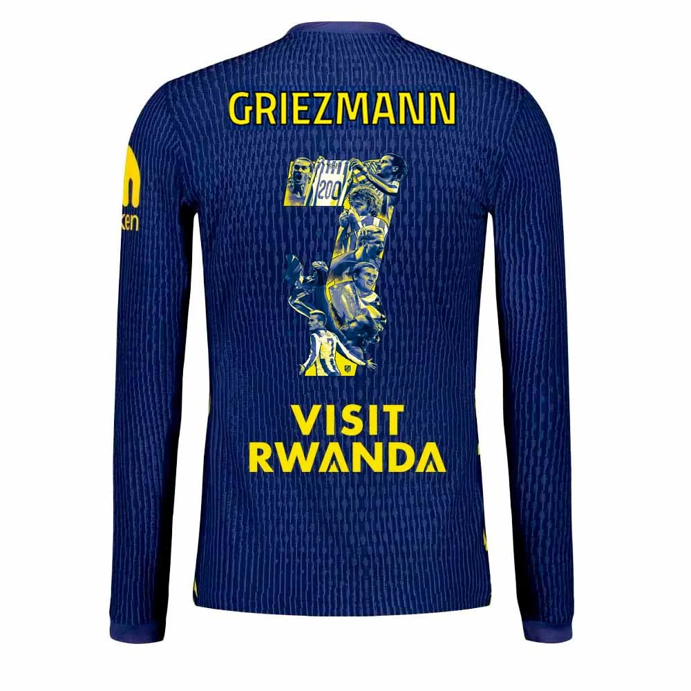2d4f1607adef5c7d478da90f27f51da9 Atletico Madrid Jersey 25/26 away Griezmann jersey Long sleeves Football Kit Soccer Jersey