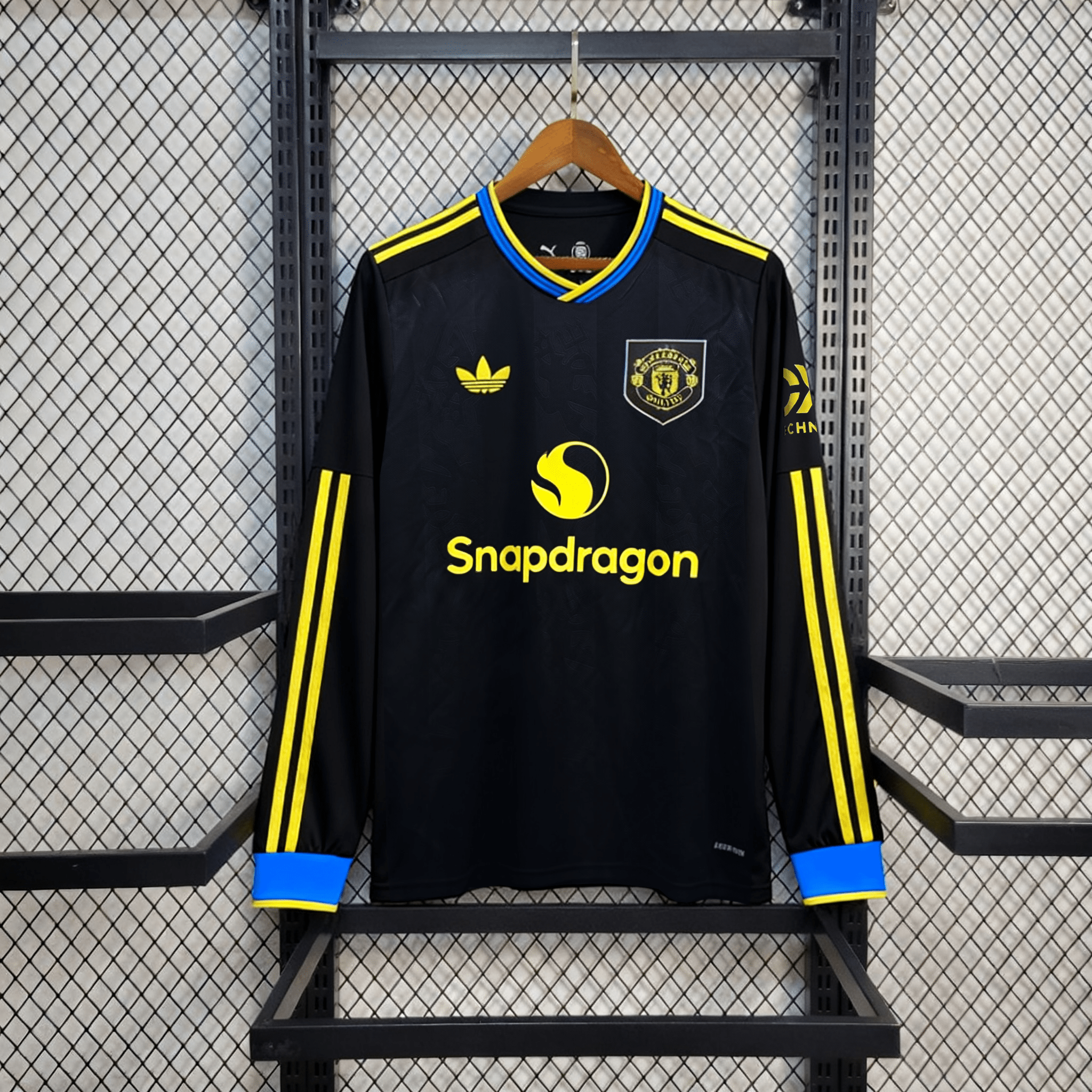 2025/2026 Long Sleeve Manchester United Third Away Football Shirt 1:1 Thai Quality