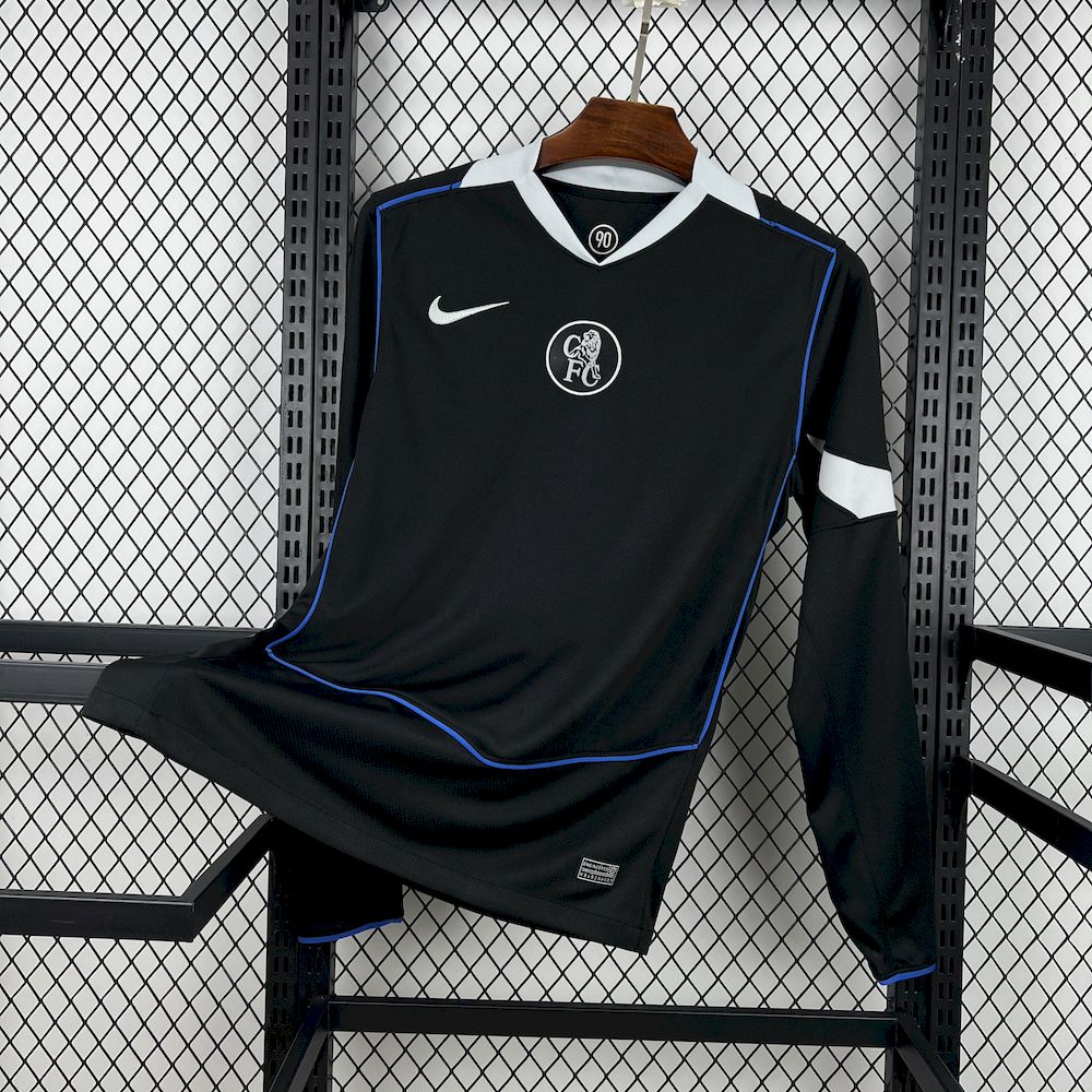 2025/2026 Long Sleeve Chelsea Third Away Football Shirt 1:1 Thai Quality