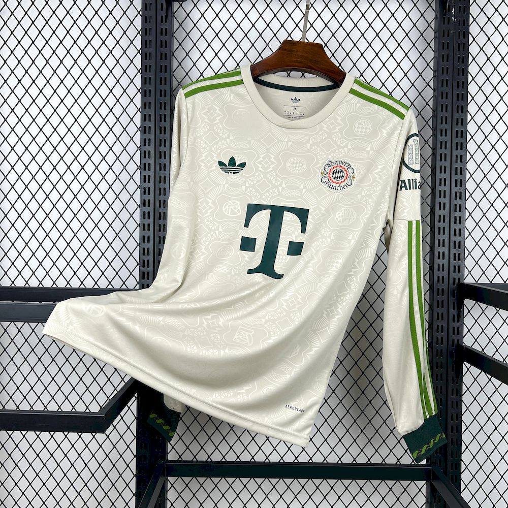 2025/2026 Long Sleeve BM Oktoberfest Football Shirt 1:1 Thai Quality