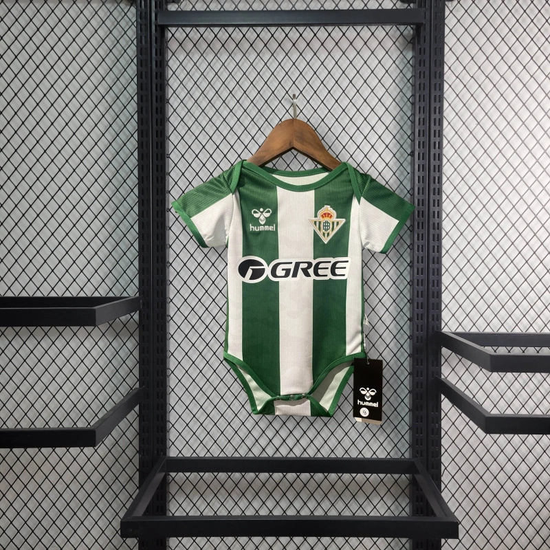 2025/2026 Real Betis Home Football Shirt Baby Size 1:1 Thai Quality