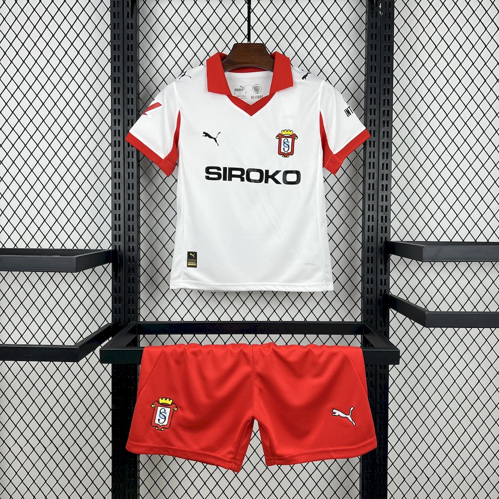 2025/2026 Sporting de Gijon Third Away Football Shirt Kids Size 1:1 Thai Quality