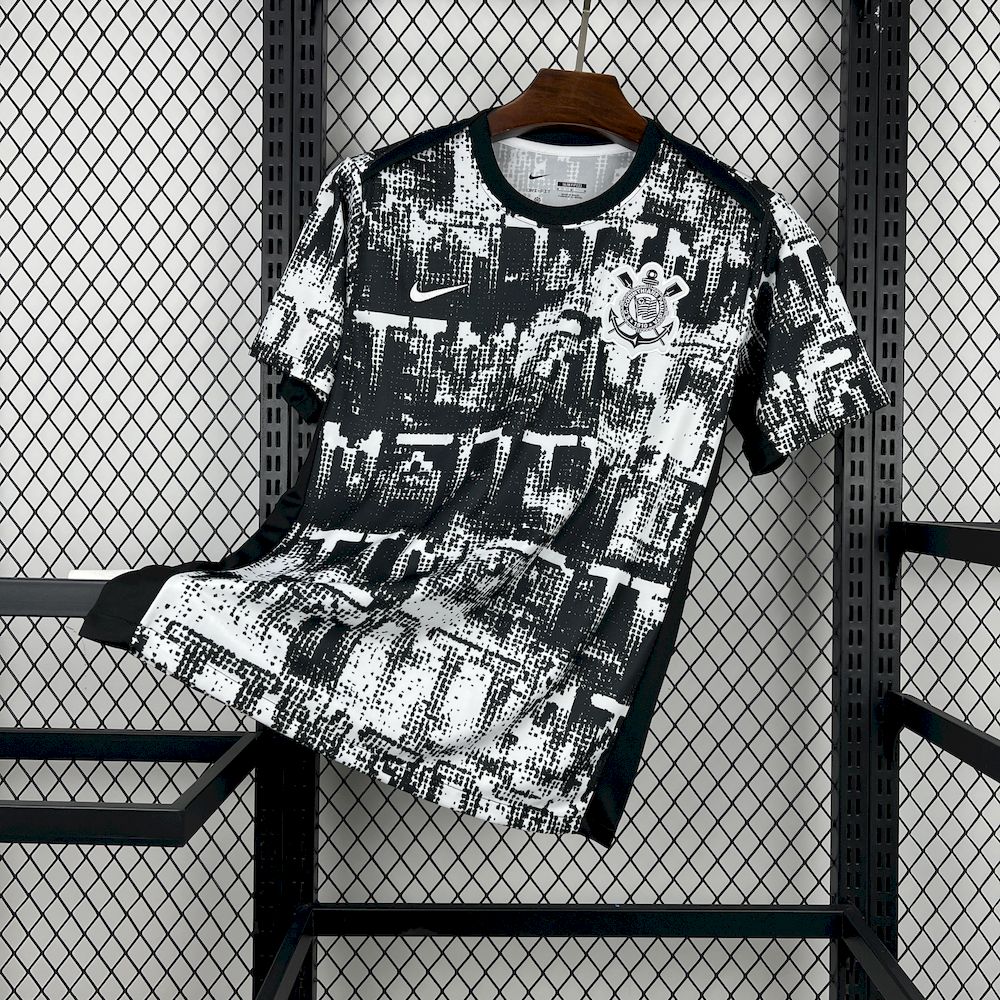 2025/2026 Corinthians Pre-Match Football Shirt 1:1 Thai Quality