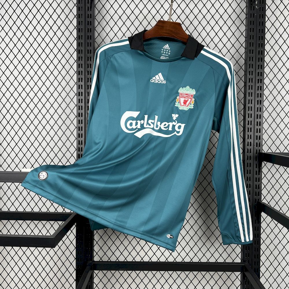 2008/2009 Retro Long Sleeve Liverpool Third Away Champions League Football Shirt 1:1 Thai Quality