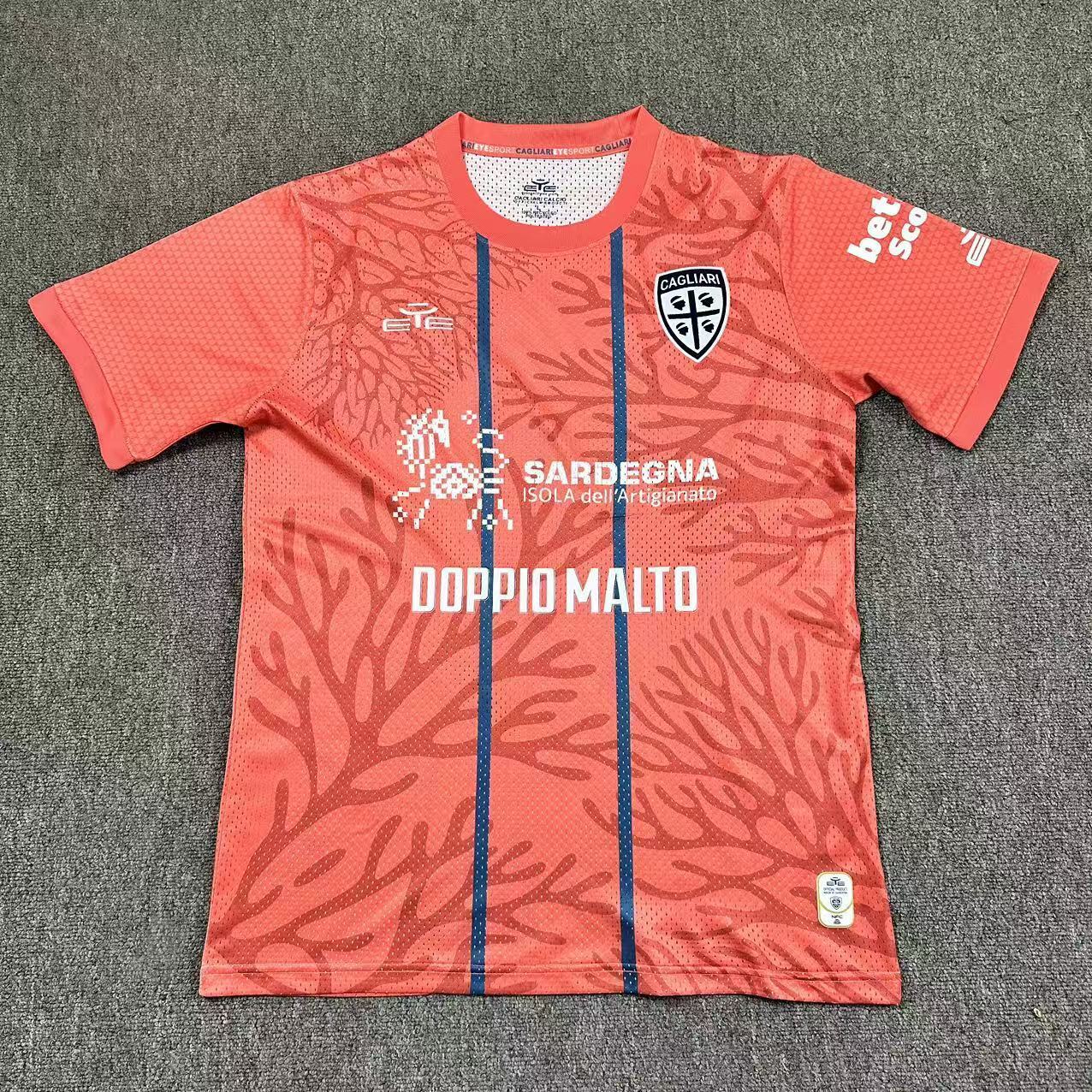 2025/2026 Cagliari Calcio Fourth Away Football Shirt 1:1 Thai Quality