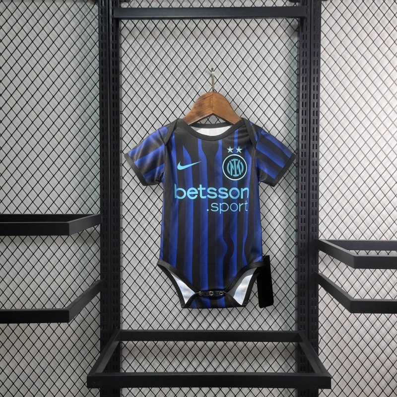 2025/2026 Inter Milan Home Football Shirt Baby Size 1:1 Thai Quality