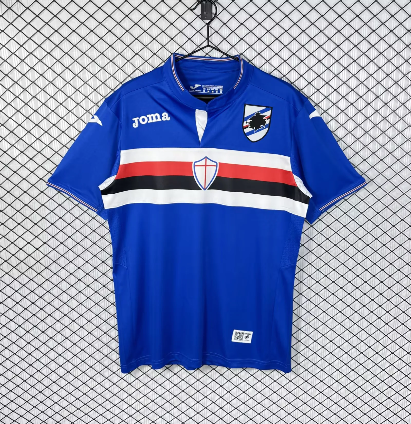 b8e815d0ab1977ce0f1927d49a9f03ac 2015/2016 Retro Sampdoria Home Football Shirt 1:1 Thai Quality