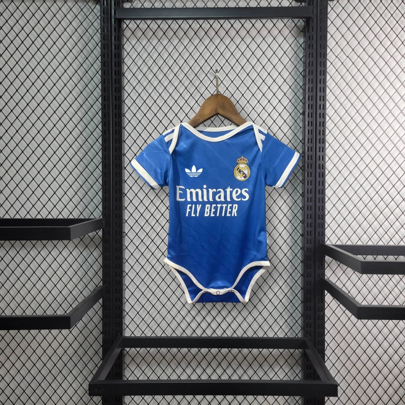 2025/2026 Real Madrid Third Away Football Shirt Baby Size 1:1 Thai Quality