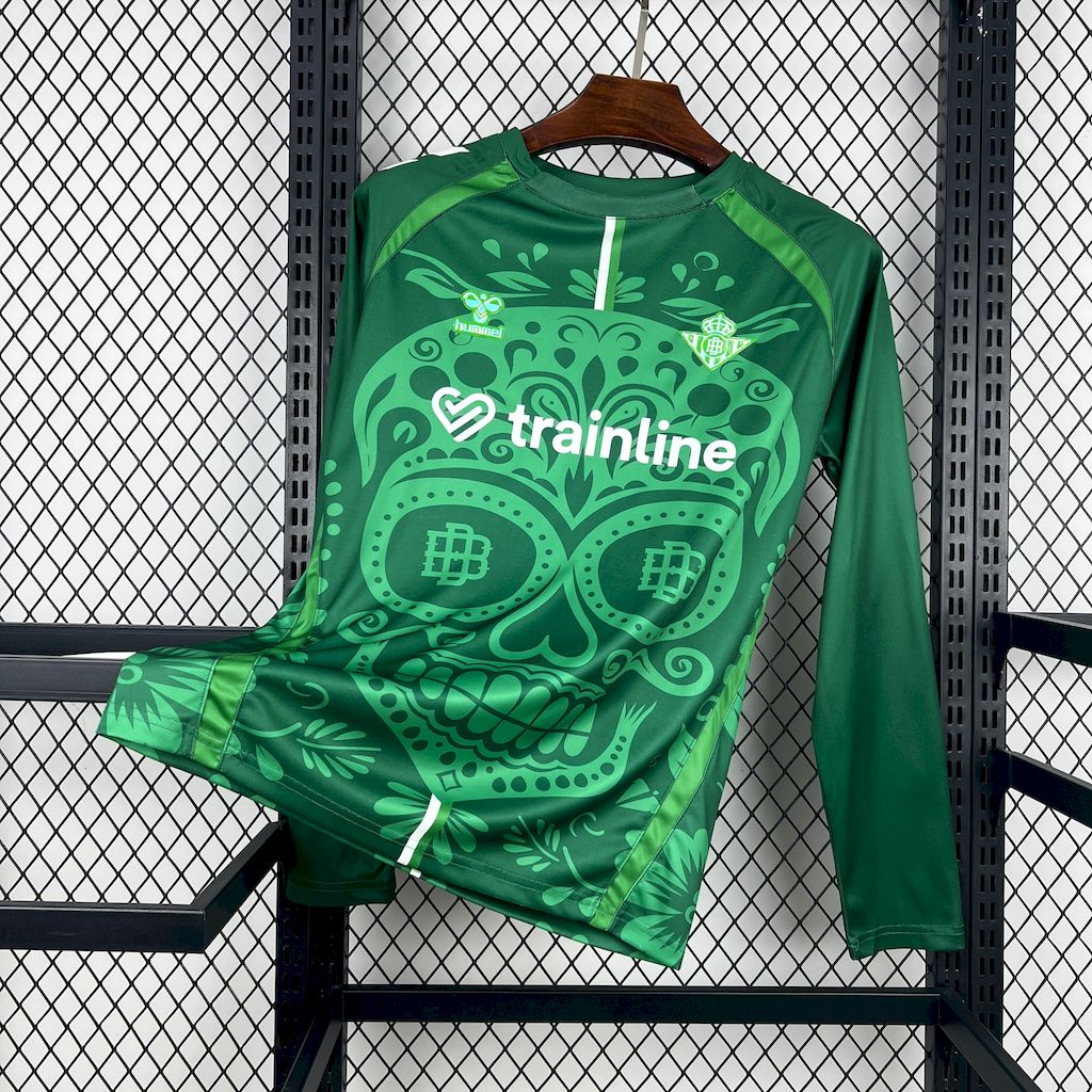 2026/2027 Long Sleeve Real Betis Pre-Match Football Shirt 1:1 Thai Quality