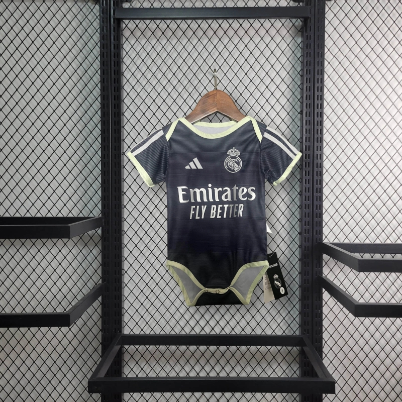 2025/2026 Real Madrid Away Football Shirt Baby Size 1:1 Thai Quality