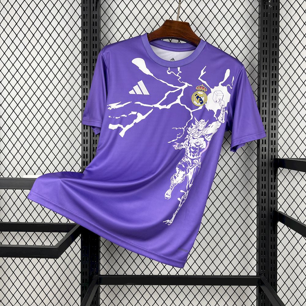 2025/2026 Real Madrid Pre-Match Football Shirt 1:1 Thai Quality