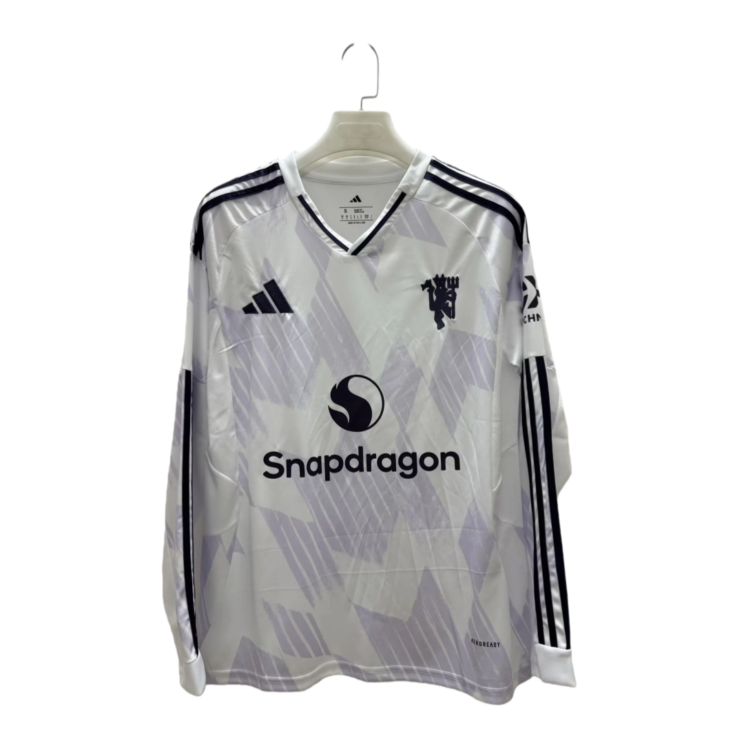 2025/2026 Long Sleeve Manchester United Away Football Shirt 1:1 Thai Quality