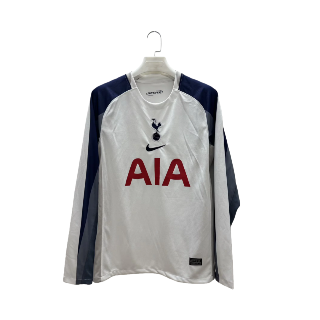 2025/2026 Long Sleeve Tottenham Hotspur Home Football Shirt 1:1 Thai Quality