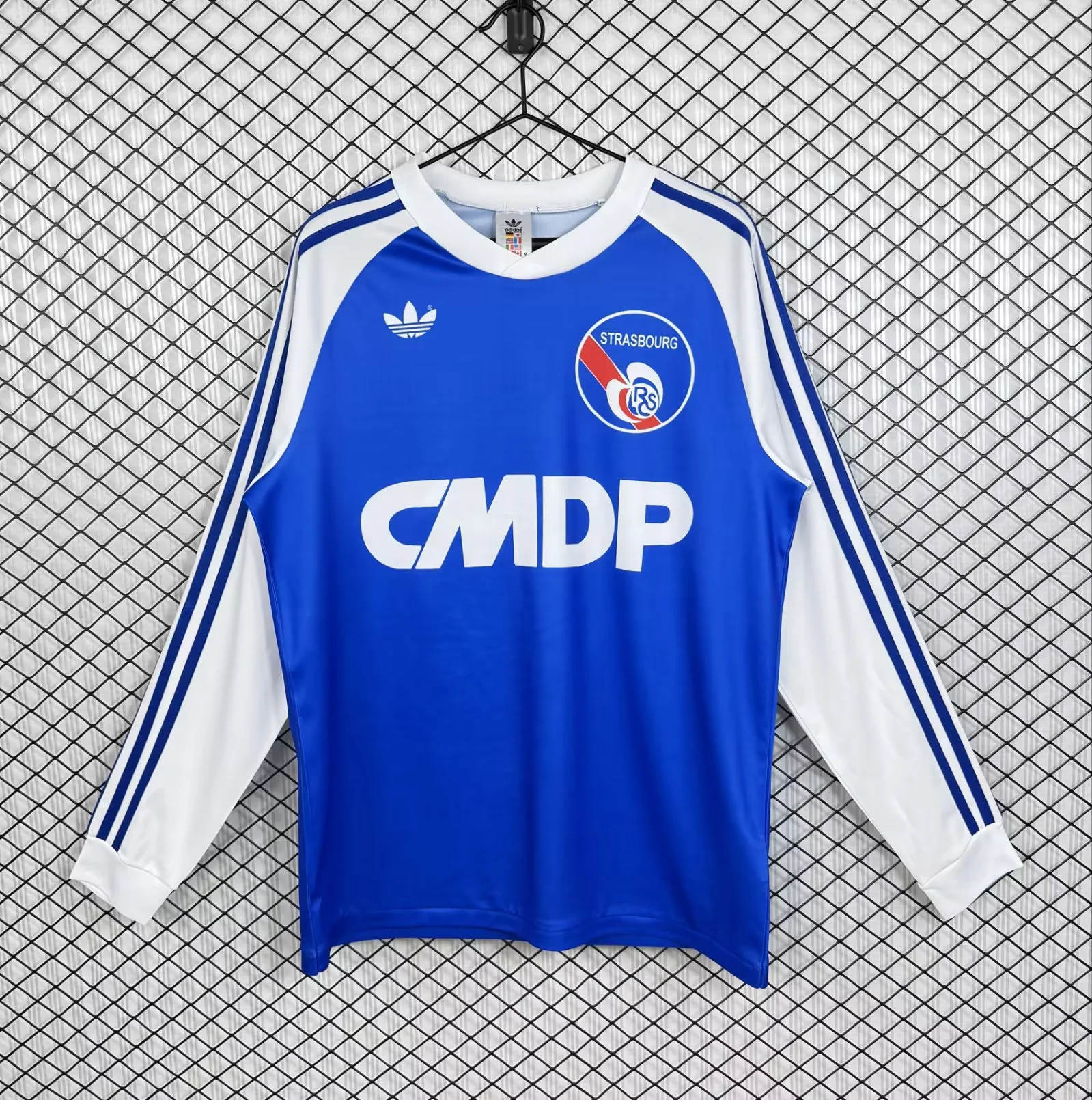1978/1979 Retro Long Sleeve Strasbourg Home Football Shirt 1:1 Thai Quality