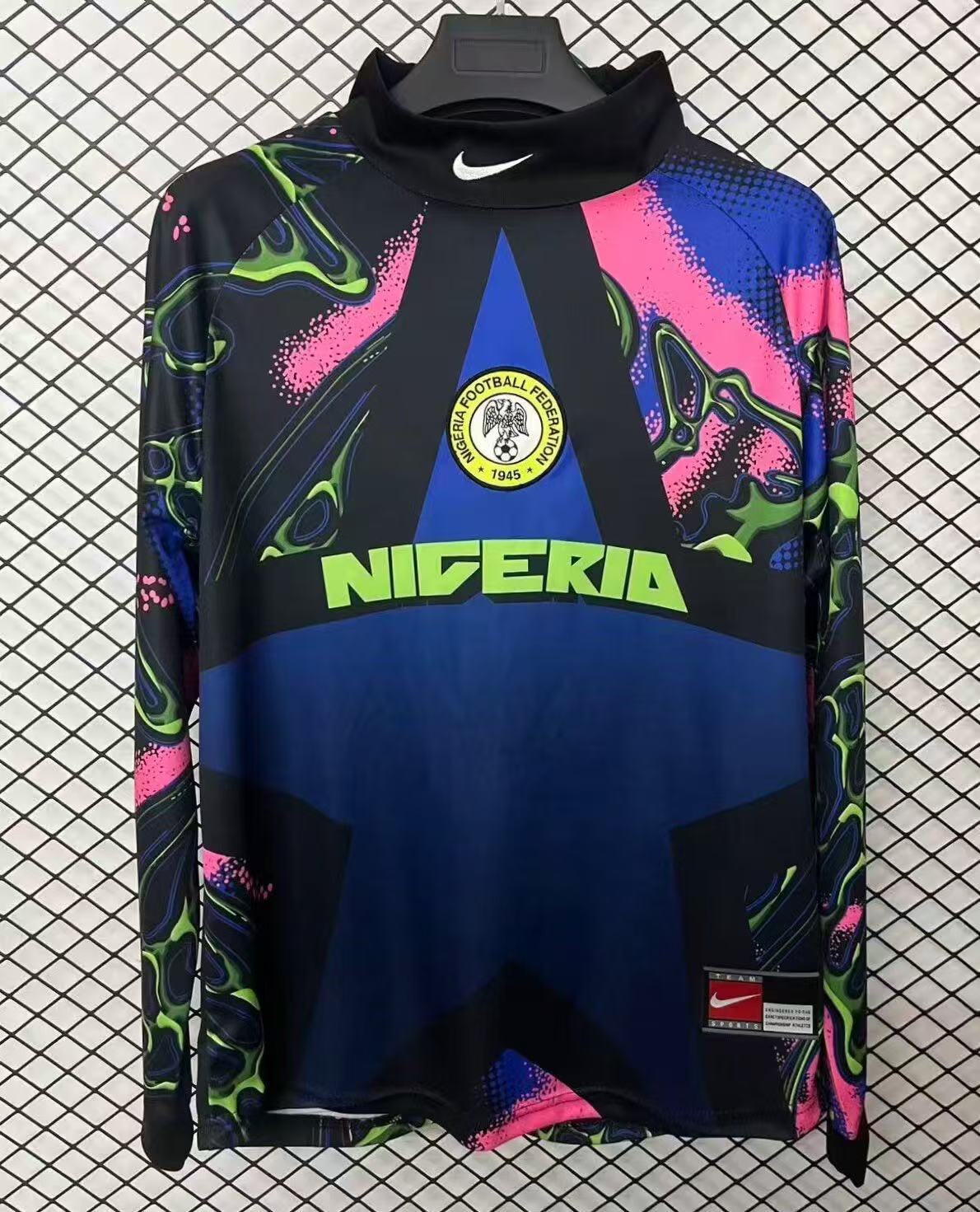 2026 Nigeria Goalkeeper Long Sleeve Football Shirt 1:1 Thai Quality