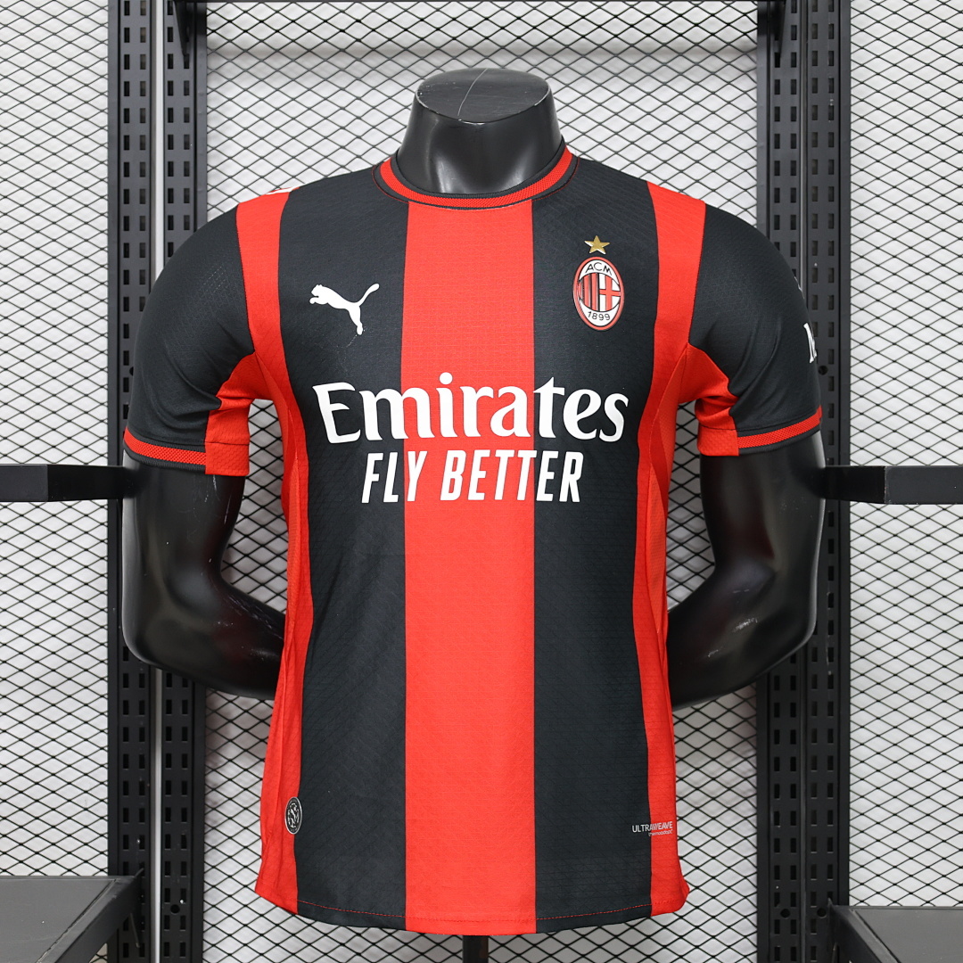 2026/2027 Player Version AC Milan Home Football Shirt 1:1 Thai Quality