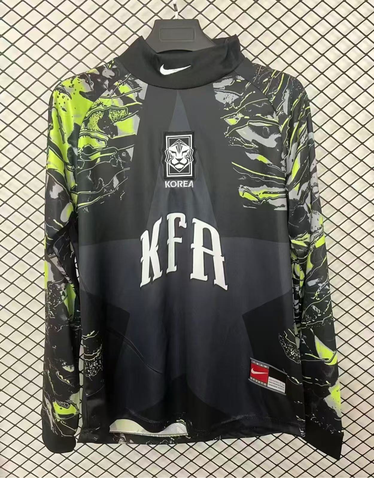 2026 Korea Goalkeeper Long Sleeve Football Shirt 1:1 Thai Quality