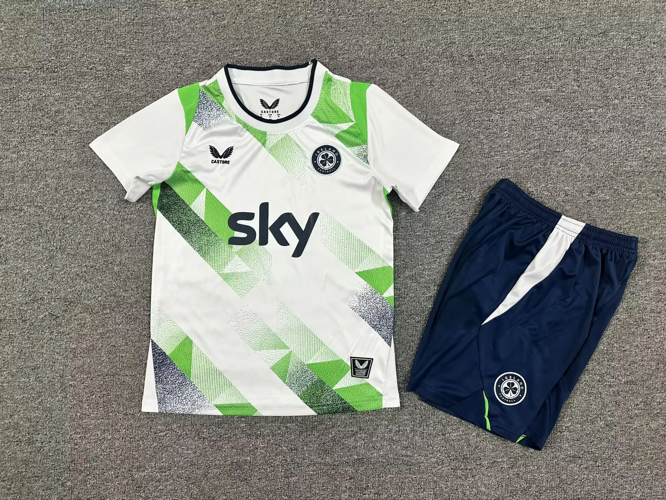 2026 Ireland Away Football Shirt Kids Size 1:1 Thai Quality
