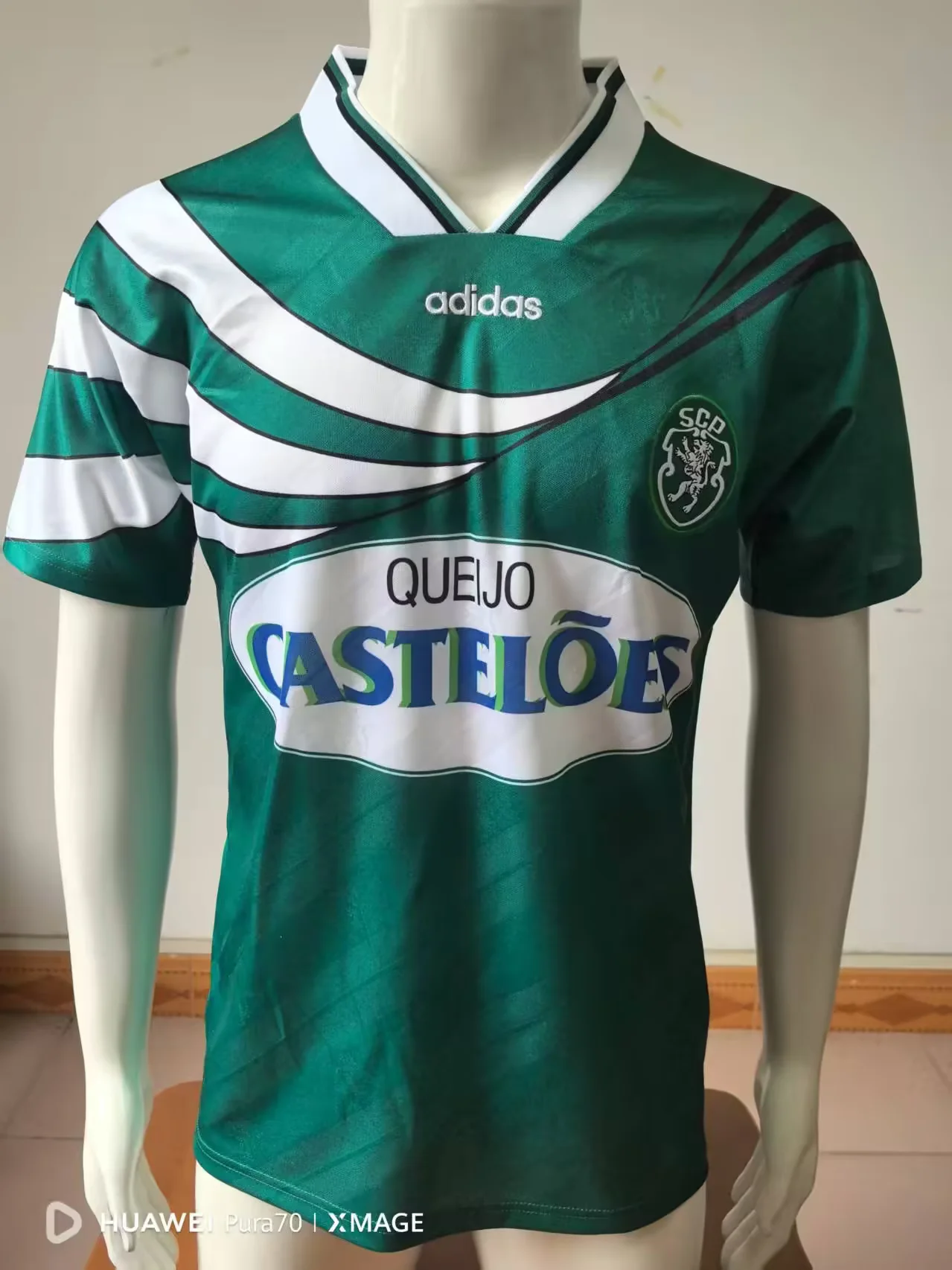 1994/1995 Retro Sporting Home Football Shirt 1:1 Thai Quality