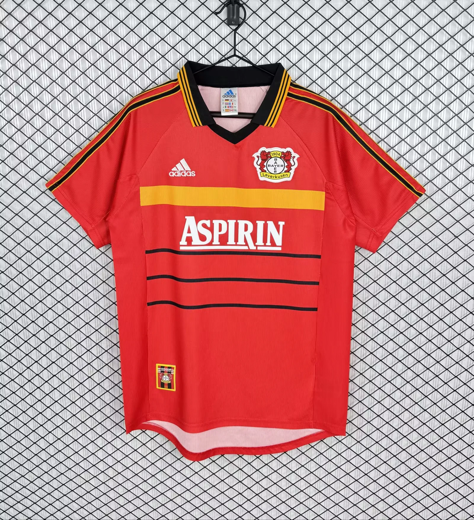 1999/2000 Retro Leverkusen Home Football Shirt 1:1 Thai Quality