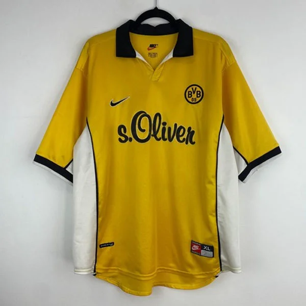 1998 Retro Dortmund Home Football Shirt 1:1 Thai Quality
