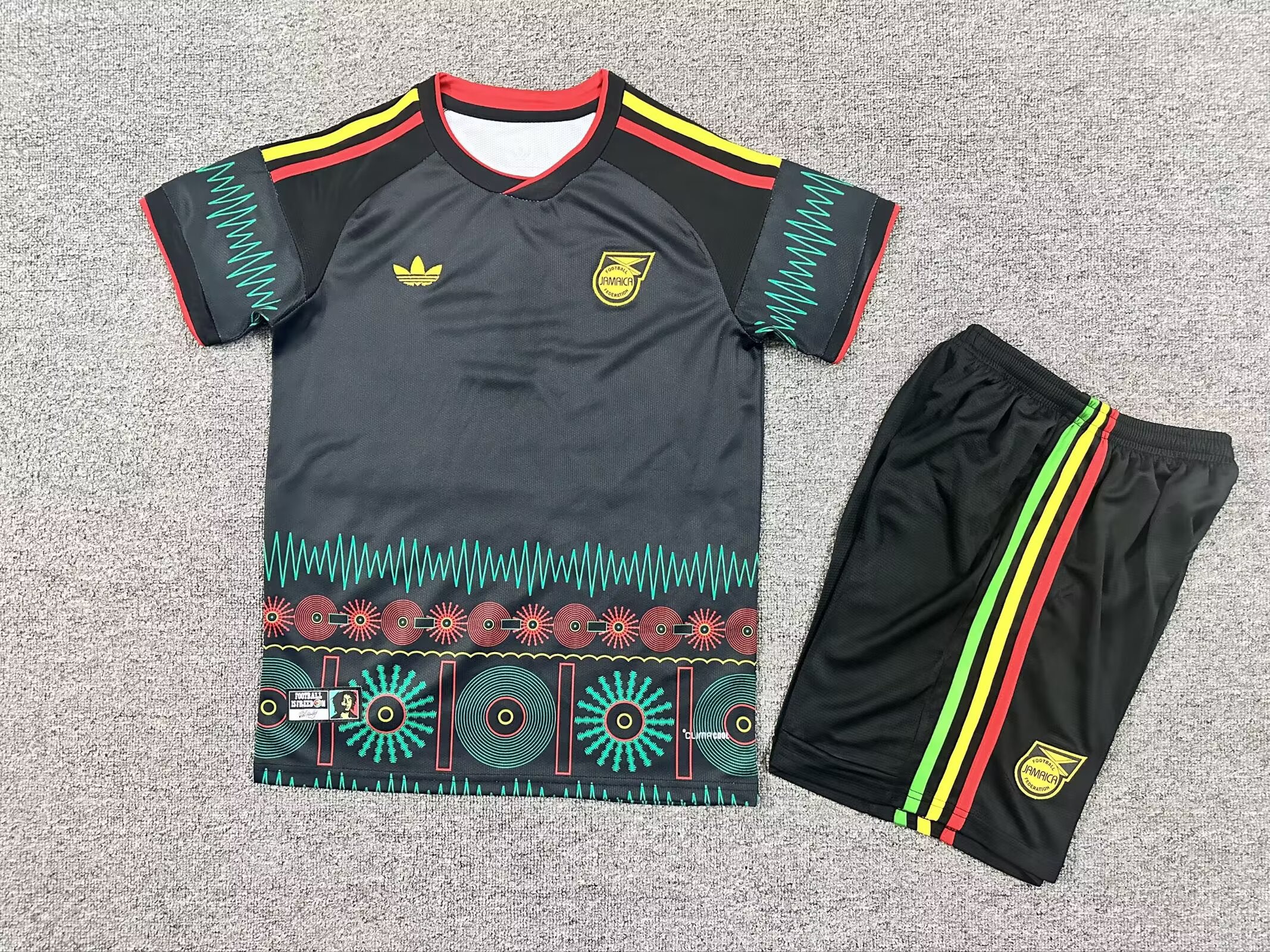 2026 Jamaica Away Football Shirt Kids Size 1:1 Thai Quality