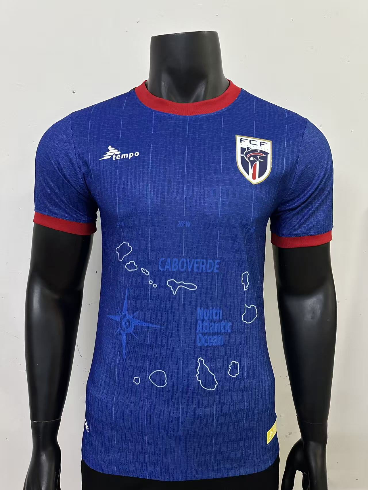 2026 Player Version Cape Verde Away Football Shirt 1:1 Thai Quality