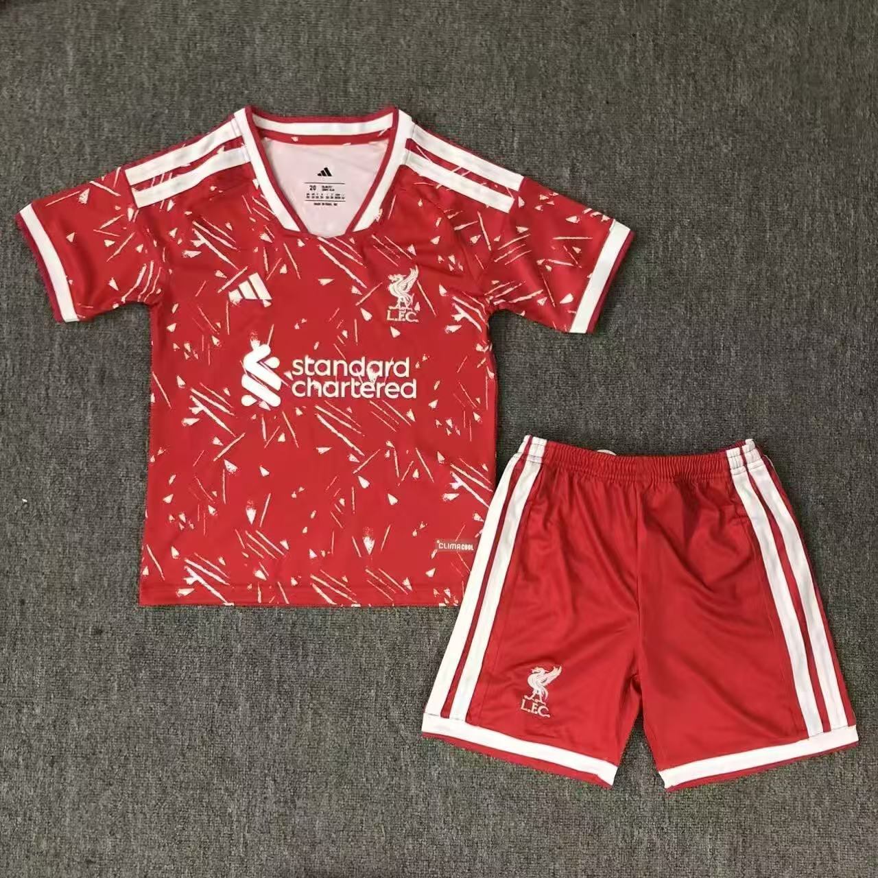 2026/2027 Liverpool Home Football Kids Shirt 1:1 Thai Quality