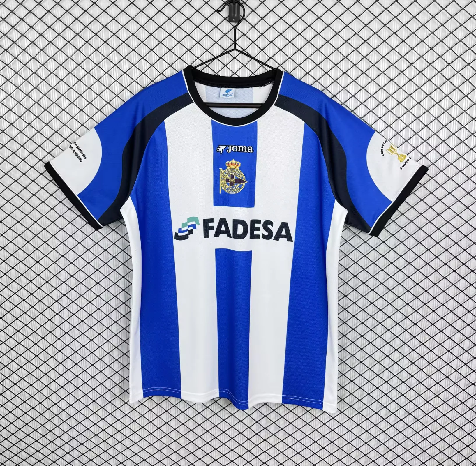 2001/2002 Retro Deportivo de La Coruna Home Football Shirt 1:1 Thai Quality