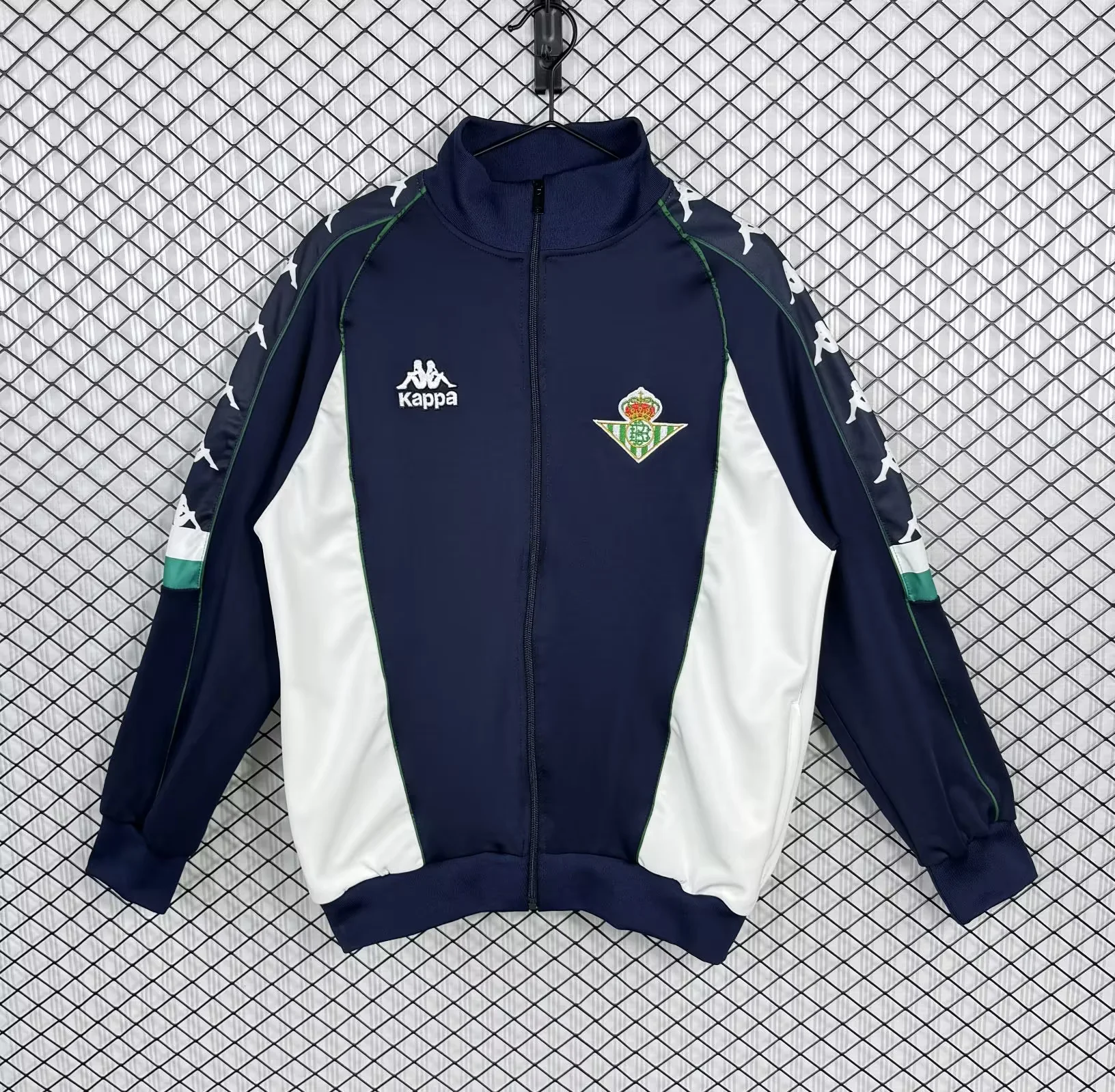 1997/1998 Retro Real Betis Long Zipped Jacket Football Shirt