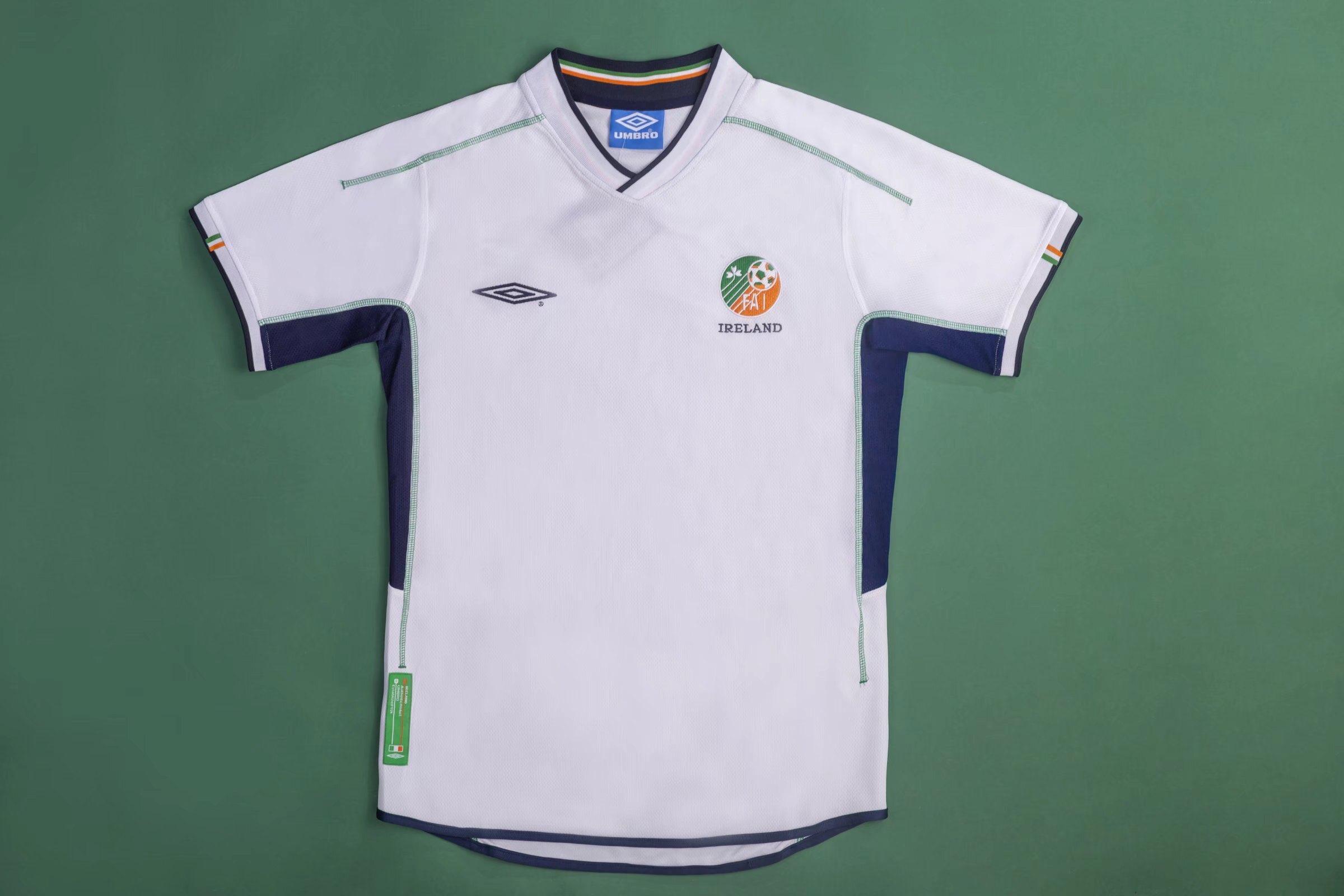 2002 Ireland Away Football Shirt 1:1 Thai Quality