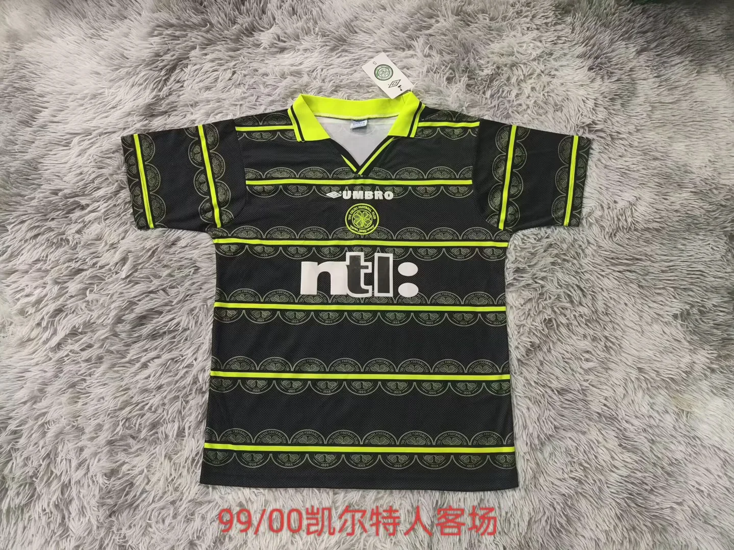 1999/2000 Retro Celtic Away Football Shirt 1:1 Thai Quality