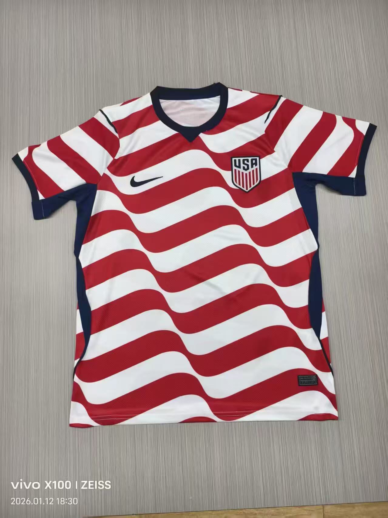 2026 USA Home Football Shirt 1:1 Thai Quality