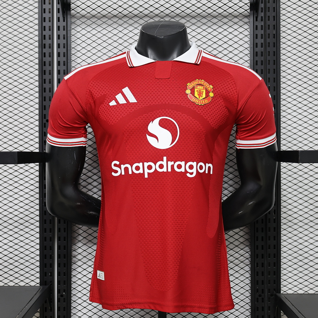 2026/2027 Player Version Manchester United Home Football Shirt 1:1 Thai Quality