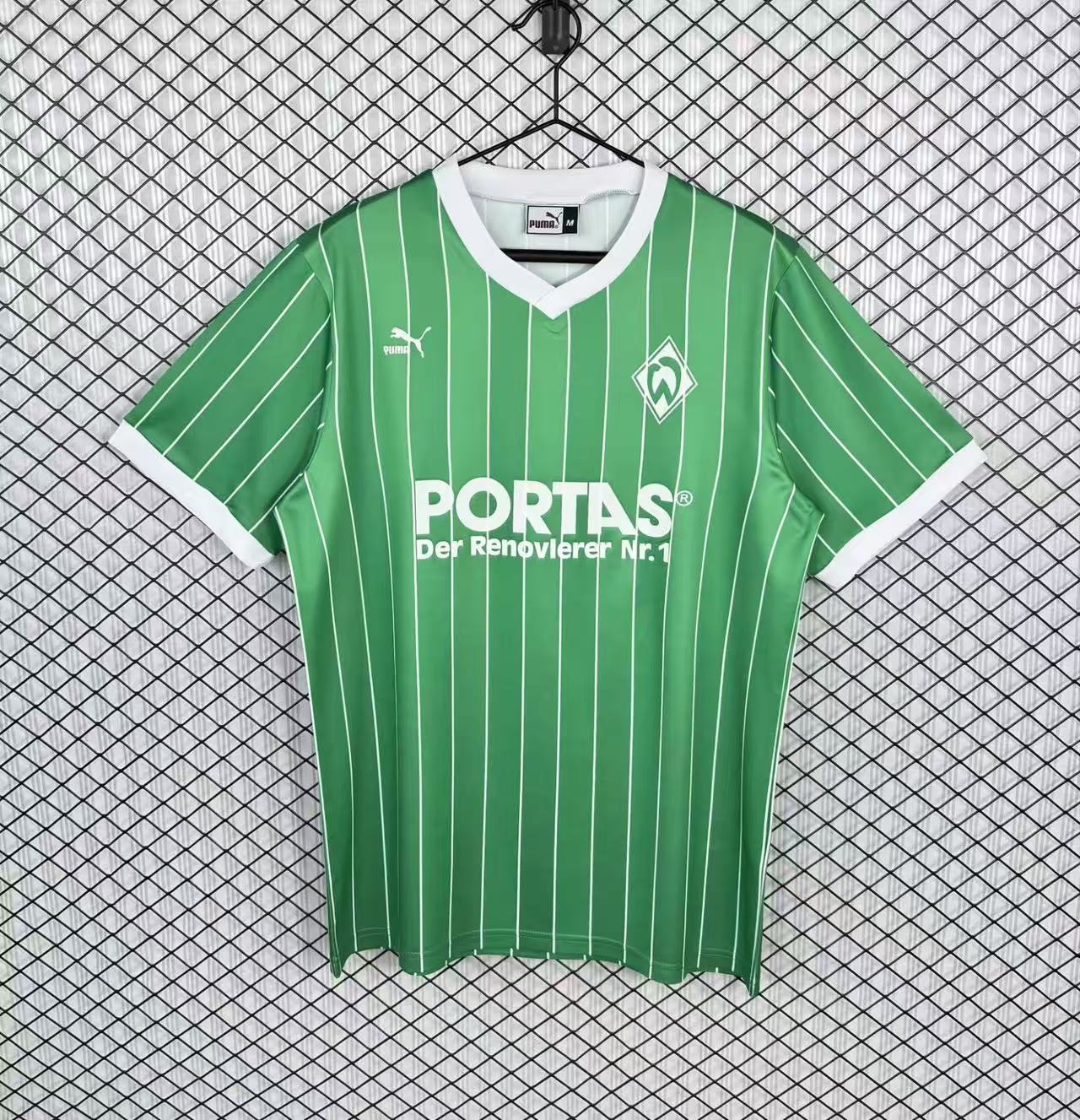1988/89 Werder Bremen Away Football Shirt 1:1 Thai Quality