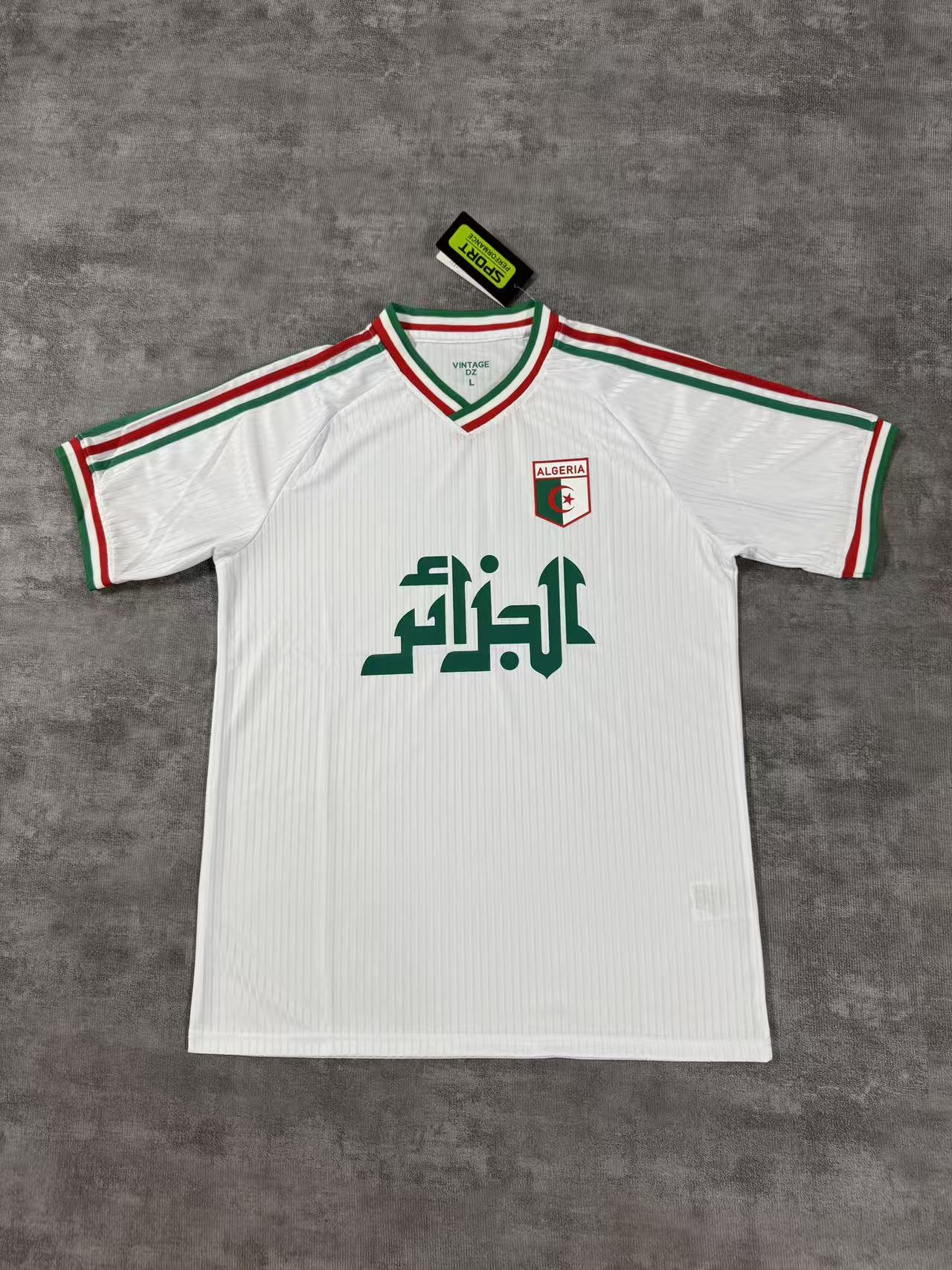 2026 Algeria Special Edition White Football Shirt 1:1 Thai Quality