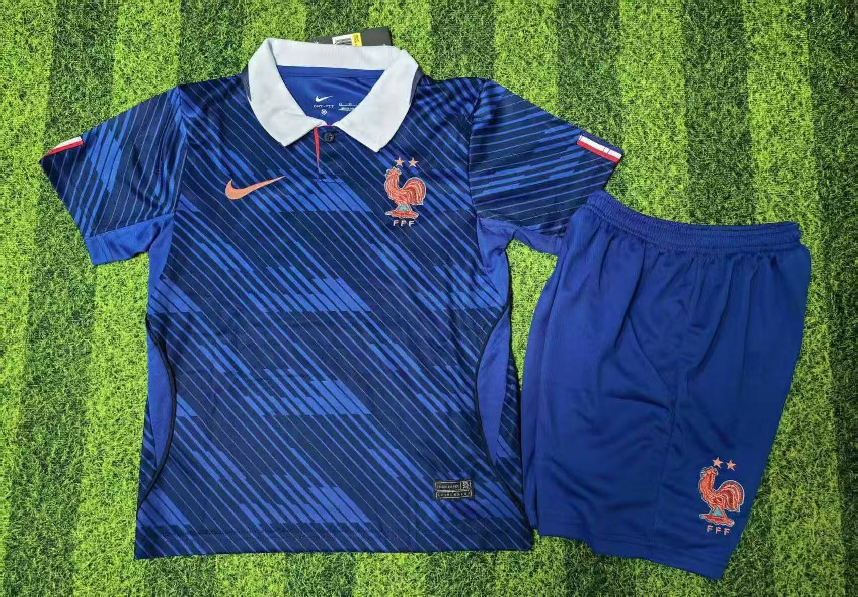 2026 France Home Football Kids Size 1:1 Thai Quality