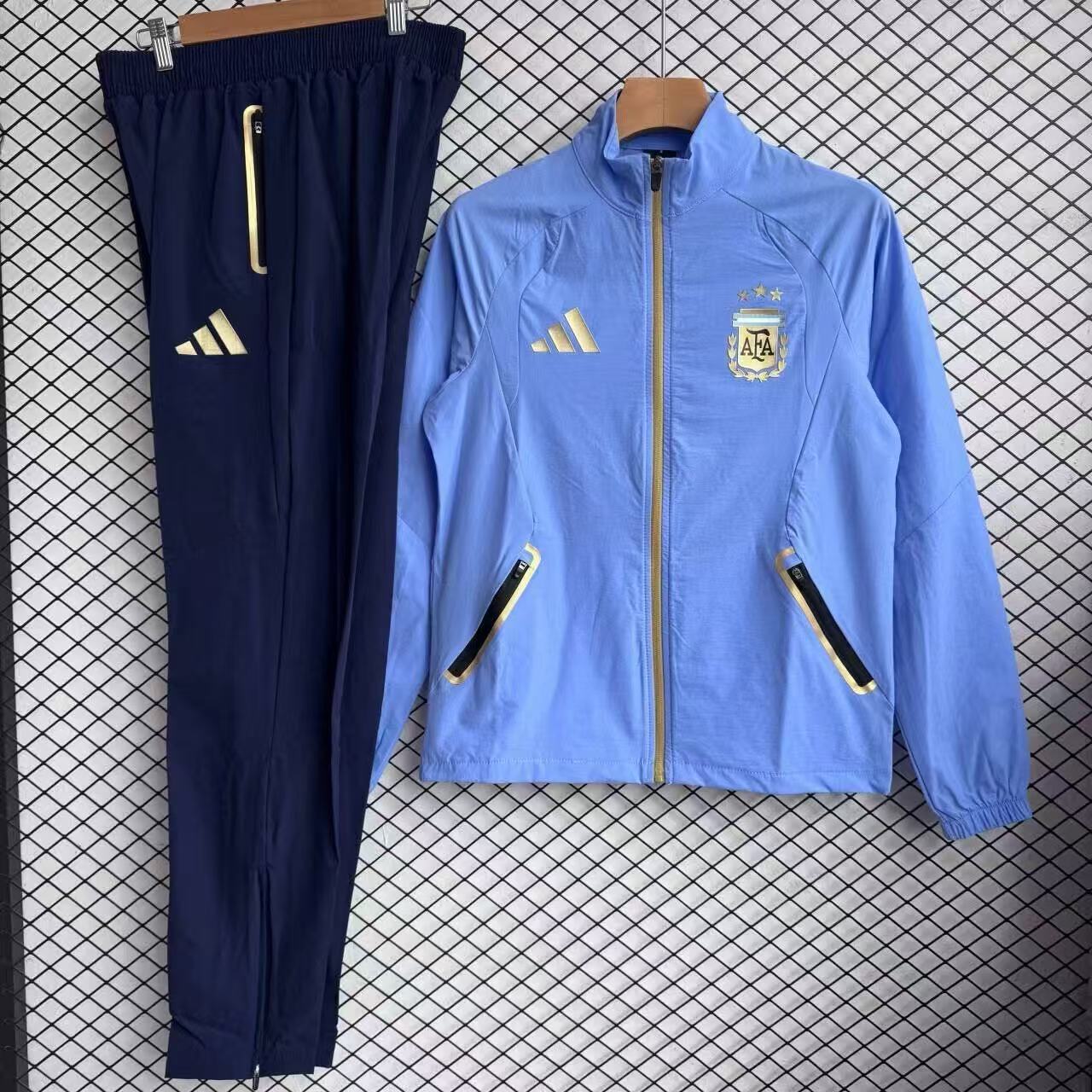 2026 Argentina Windbreaker Football Shirt