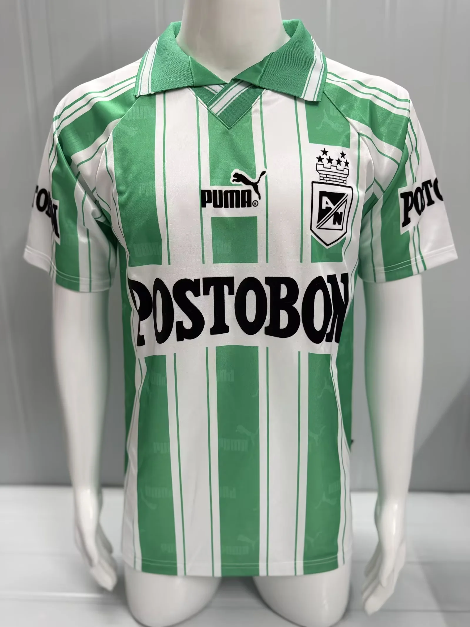 1997/1998 Retro Atletico Nacional Home Football Shirt 1:1 Thai Quality