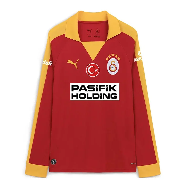 Galatasaray Retro Long Sleeve Jersey – Yellow Version