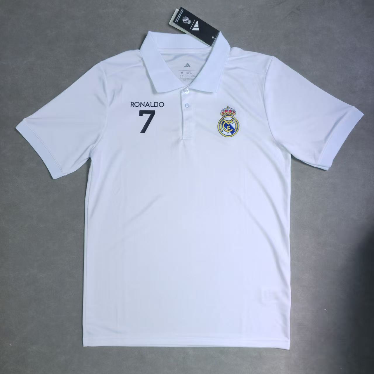 2026/2027 Real Madrid White Polo Football Shirt 1:1 Thai Quality