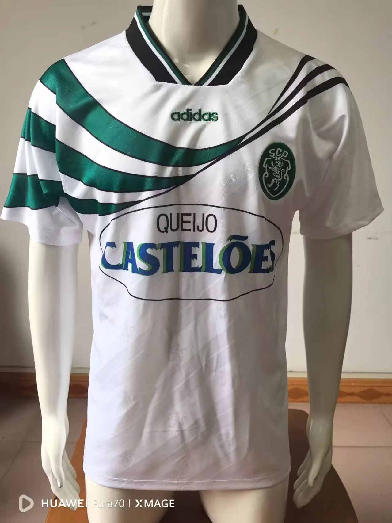 1994/1995 Retro Sporting Away Football Shirt 1:1 Thai Quality
